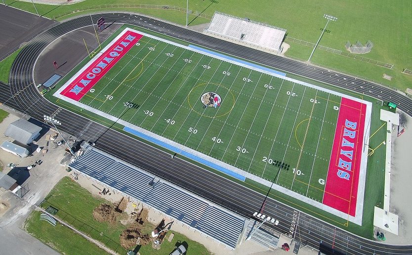 Sprinturf Completes New Maconaquah High School Field in Bunker Hill, IN