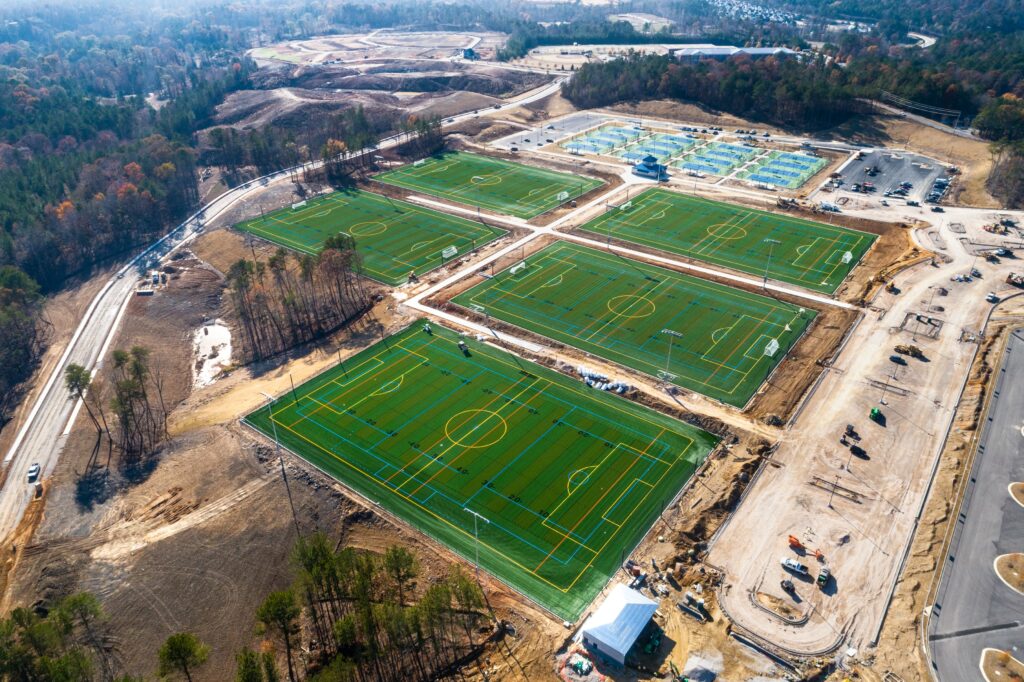 Sprinturf Completes Over 1 Million Square Feet Hoover Met Complex