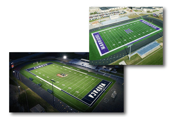 Sprinturf Provides Turf for Two American Sports Builders Association Award Winning Facilities